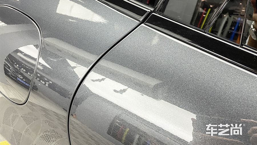 保時(shí)捷灰施工羅利普斯隱形車(chē)衣RS80效果（圖6）